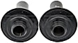 523-305 OE Solutions Series Subframe Bushing - Black, Rubber, Direct Fit, Kit