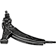 524-130 Front, Passenger Side, Lower Control Arm, With ball joint(s), Steel, OE Solutions Series