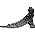 524-130 Front, Passenger Side, Lower Control Arm, With ball joint(s), Steel, OE Solutions Series