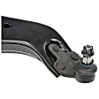 524-154 Front, Passenger Side, Lower Control Arm, With ball joint(s), Steel, OE Solutions Series