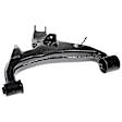 524-982 Rear, Passenger Side, Lower, Frontward Control Arm, Without ball joint(s), Aluminum, OE Solutions Series