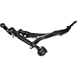 526-616 Front, Passenger Side, Lower Control Arm, Iron, OE Solutions Series