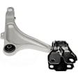 527-131 Front, Driver Side, Lower Control Arm, With ball joint(s), Steel, OE Solutions Series