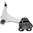 527-132 Front, Passenger Side, Lower Control Arm, With ball joint(s), Steel, OE Solutions Series