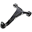 527-385 Rear, Driver Side, Upper Control Arm, With ball joint(s), OE Solutions Series