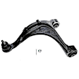 527-386 Rear, Passenger Side, Upper Control Arm, With ball joint(s), OE Solutions Series