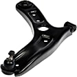 527-406 Front, Passenger Side, Lower Control Arm, With ball joint(s), Steel, OE Solutions Series