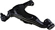 527-500 Rear, Passenger Side, Upper Control Arm, Without ball joint(s), Steel, OE Solutions Series