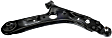 528-028 Front, Passenger Side, Lower Control Arm, With ball joint(s), Steel, OE Solutions Series