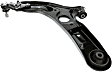 528-028 Front, Passenger Side, Lower Control Arm, With ball joint(s), Steel, OE Solutions Series