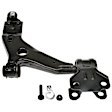 528-281 Front, Driver Side, Lower Control Arm, With ball joint(s), Steel, OE Solutions Series