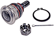 539-887 Front, Driver or Passenger Side, Lower Ball Joint