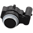 Front, Outer Parking Assist Sensor, Angled, 3-Pin Connector, Plugged, with Fastening Ring