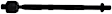 543-552 Front, Driver or Passenger Side, Inner Tie Rod End