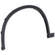 Front, Driver Side Fender Flares, Textured Black