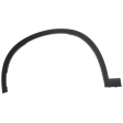 Front, Driver Side Fender Flares, Textured Black