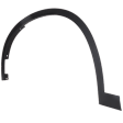 Front, Driver Side Fender Flares, Textured Black