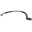 Front, Driver Side Fender Flares, Textured Black