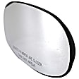 56048 Passenger Side Help Series Mirror Glass, Non-Heated, No Blind Spot Feature, Backing Plate Included