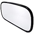 56061 Driver Side Help Series Mirror Glass, Non-Heated, No Blind Spot Feature, Backing Plate Included