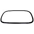 56061 Driver Side Help Series Mirror Glass, Non-Heated, No Blind Spot Feature, Backing Plate Included