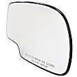 56074 Passenger Side Help Series Mirror Glass, Heated, No Blind Spot Feature, Backing Plate Included