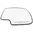 56074 Passenger Side Help Series Mirror Glass, Heated, No Blind Spot Feature, Backing Plate Included