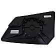 56076 Front, Passenger Side Help Series Mirror Glass, Non-Heated, No Blind Spot Feature, Backing Plate Included