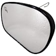 56130 Driver Side Help Series Mirror Glass, Heated, No Blind Spot Feature, Backing Plate Included
