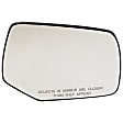 56135 Front, Passenger Side Help Series Mirror Glass, Non-Heated, No Blind Spot Feature, Backing Plate Included
