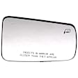 56154 Front, Passenger Side Help Series Mirror Glass, Heated, No Blind Spot Feature