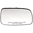 56160 Passenger Side Help Series Mirror Glass, Non-Heated, No Blind Spot Feature, Backing Plate Included
