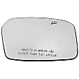 56172 Passenger Side Help Series Mirror Glass, Heated, No Blind Spot Feature, Backing Plate Included