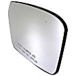 2006 Mercury Milan - Mirror Glass Passenger Side, Without Heat, Without Puddle Lamps, Non-Heated, No Blind Spot Feature, No Signal Light, Help Series