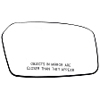 2006 Mercury Milan - Mirror Glass Passenger Side, Without Heat, Without Puddle Lamps, Non-Heated, No Blind Spot Feature, No Signal Light, Help Series