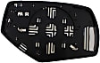 56193 Driver Side Help Series Mirror Glass, Heated, No Blind Spot Feature, Backing Plate Included