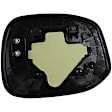 56197 Driver Side Mirror Glass, Heated, No Blind Spot Feature