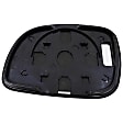 2001 Dodge Grand Caravan - Mirror Glass Front, Passenger Side, Non-Heated, No Blind Spot Feature, No Signal Light, Help Series