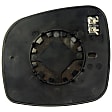 56211 Passenger Side Help Series Mirror Glass, Heated, No Blind Spot Feature, Backing Plate Included