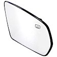 56231 Passenger Side Help Series Mirror Glass, Heated, No Blind Spot Feature, Backing Plate Included