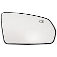 56231 Passenger Side Help Series Mirror Glass, Heated, No Blind Spot Feature, Backing Plate Included