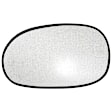56252 Driver Side Help Series Mirror Glass, Non-Heated, No Blind Spot Feature, Backing Plate Included