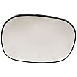 56256 Help Series Mirror Glass, Non-Heated, No Blind Spot Feature, Backing Plate Included