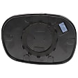 56256 Help Series Mirror Glass, Non-Heated, No Blind Spot Feature, Backing Plate Included