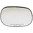 56257 Front, Passenger Side Help Series Mirror Glass, Non-Heated, No Blind Spot Feature, Backing Plate Included