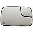 56277 Passenger Side Help Series Mirror Glass, Heated, No Blind Spot Feature, Backing Plate Included