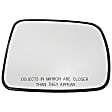 56342 Passenger Side Help Series Mirror Glass, Non-Heated, No Blind Spot Feature, Backing Plate Included