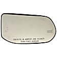 56363 Passenger Side Help Series Mirror Glass, Heated, No Blind Spot Feature, Backing Plate Included
