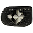 56363 Passenger Side Help Series Mirror Glass, Heated, No Blind Spot Feature, Backing Plate Included