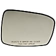 56368 Passenger Side Help Series Mirror Glass, Non-Heated, No Blind Spot Feature, Backing Plate Included